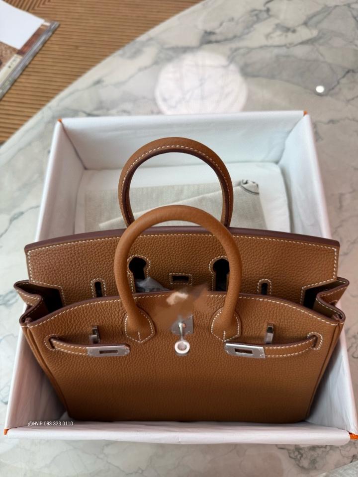 Hermès Birkin 25cm Gold (37) Togo PHW -duoc-ban-tai-Hvip Bags and Accessories
