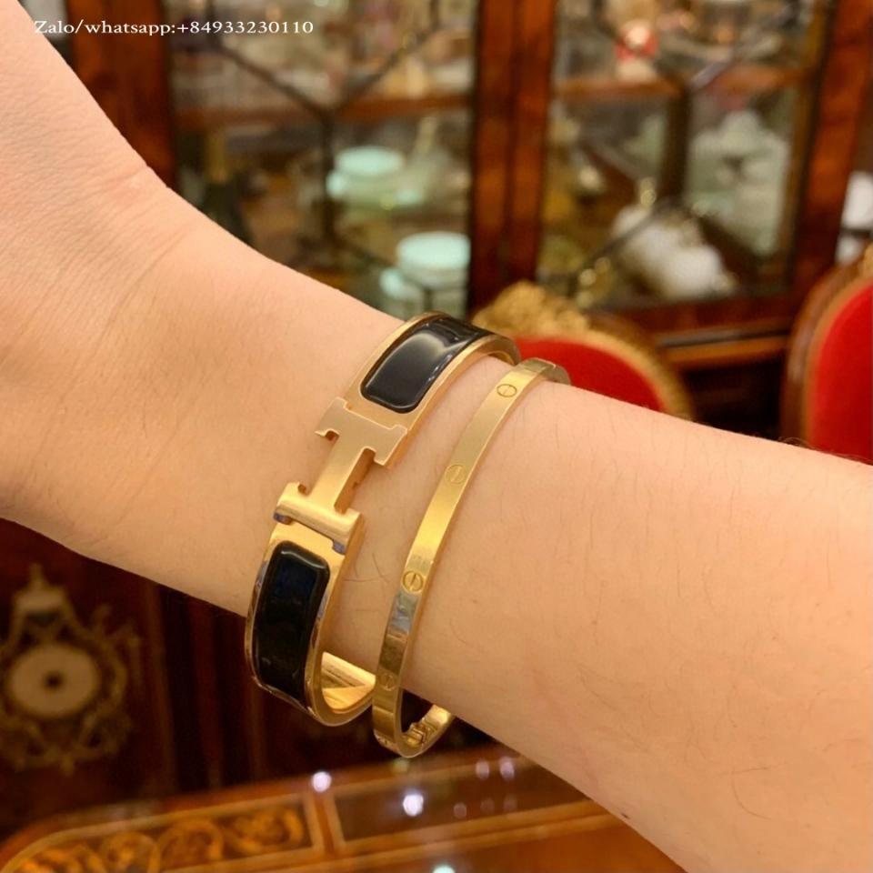 HERMÈS Clic H bracelet H700001F Noir GHW -duoc-ban-tai-Hvip Bags and Accessories