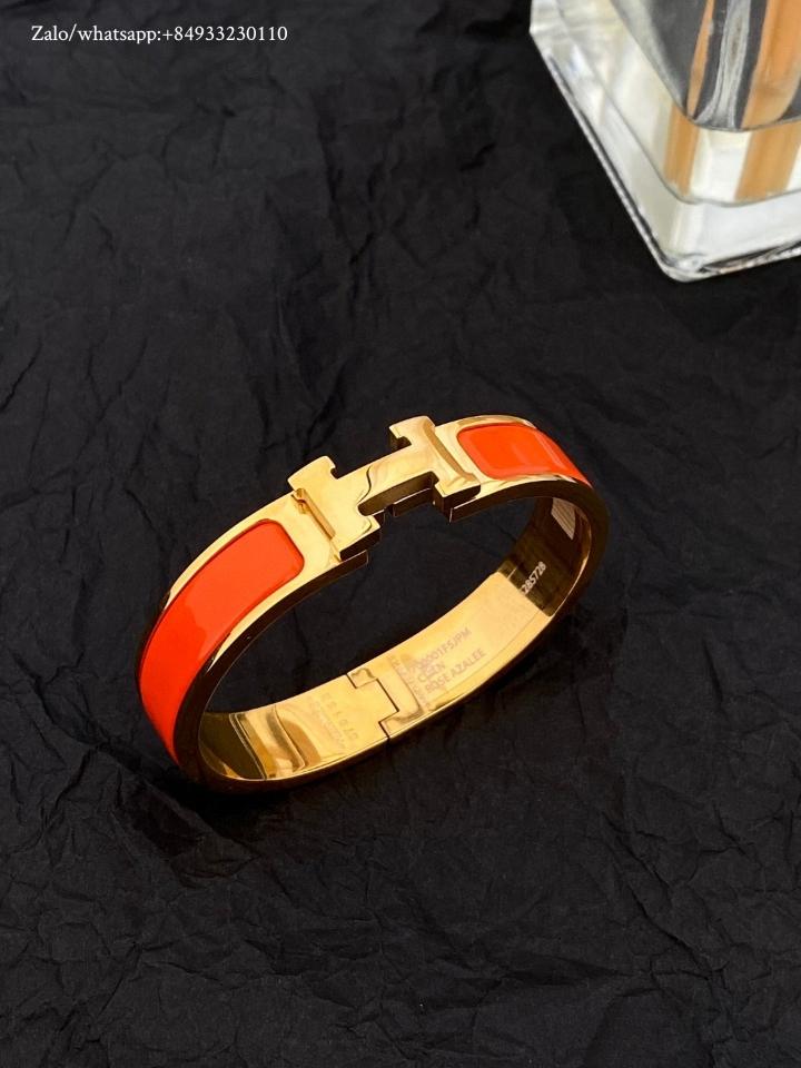 HERMÈS Clic H bracelet H700001F orange GHW -duoc-ban-tai-Hvip Bags and Accessories