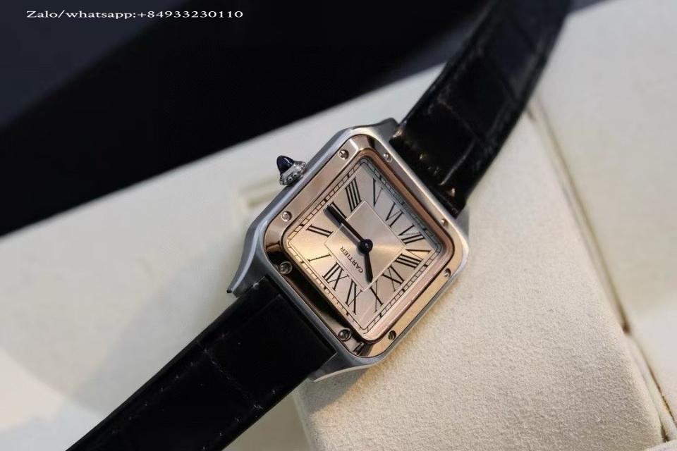 Cartier Santos-Dumont watch W2SA0012 28x38mm-duoc-ban-tai-Hvip Bags and Accessories