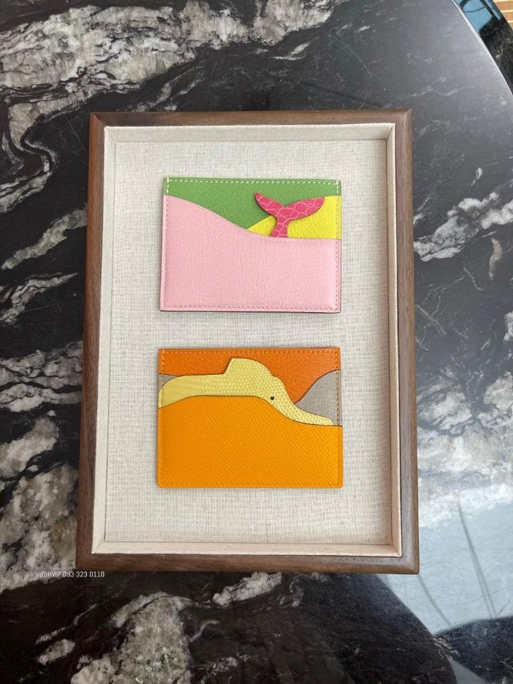 Hermès Histoire Naturelle card holder-duoc-ban-tai-Hvip Bags and Accessories