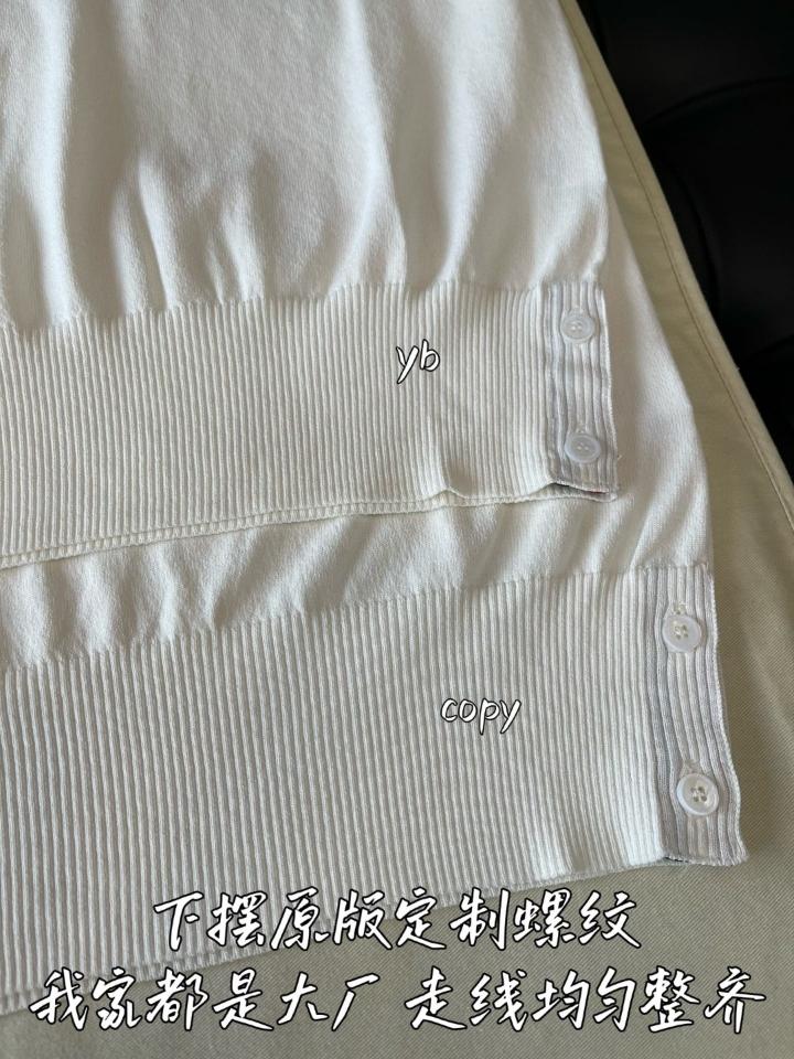 Thom Browne STRETCH VISCOSE TENNIS POLO white-duoc-ban-tai-Hvip Shoes and Clothes