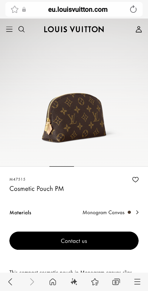 Louis Vuitton M47515
Cosmetic Pouch PM-duoc-ban-tai-Hvip Bags and Accessories