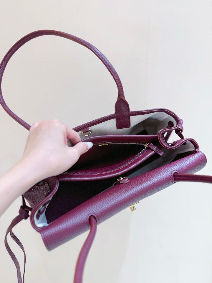 Chanel Small Shopping Bag   Grained Calfskin & Gold-Tone Metal burgundy 15*30.5*11.5cm AS6288-duoc-ban-tai-Hvip Bags and Accessories