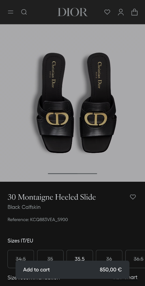 Dior 30 Montaigne Heeled Slide
Black Calfskin
KCQ883VEA_S900 40mm (2)-duoc-ban-tai-Hvip Shoes and Clothes