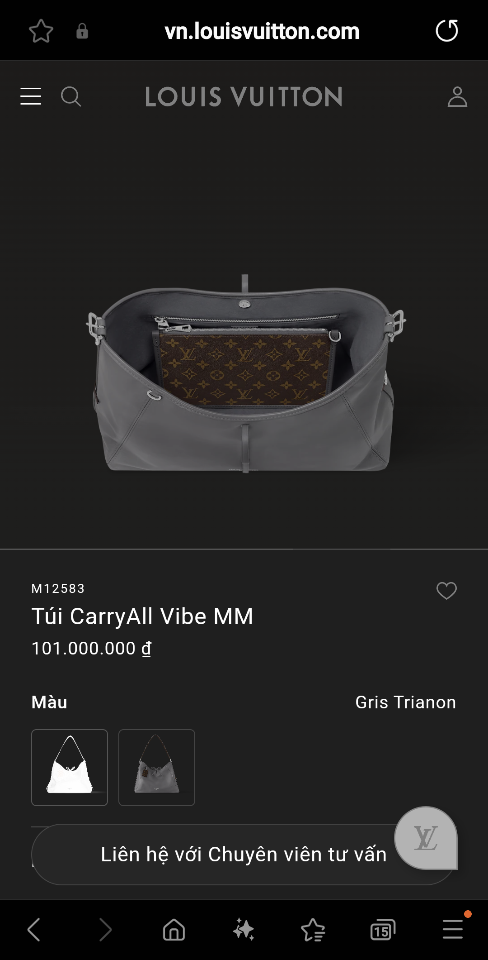 Louis Vuitton M12583
Túi CarryAll Vibe MM 39x30x15cm (1)-duoc-ban-tai-Hvip Bags and Accessories