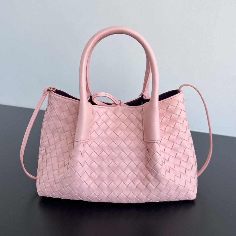 Bottega Veneta  Small Pinacoteca Rose/barolo  819004 15*24*12cm-duoc-ban-tai-Hvip Bags and Accessories