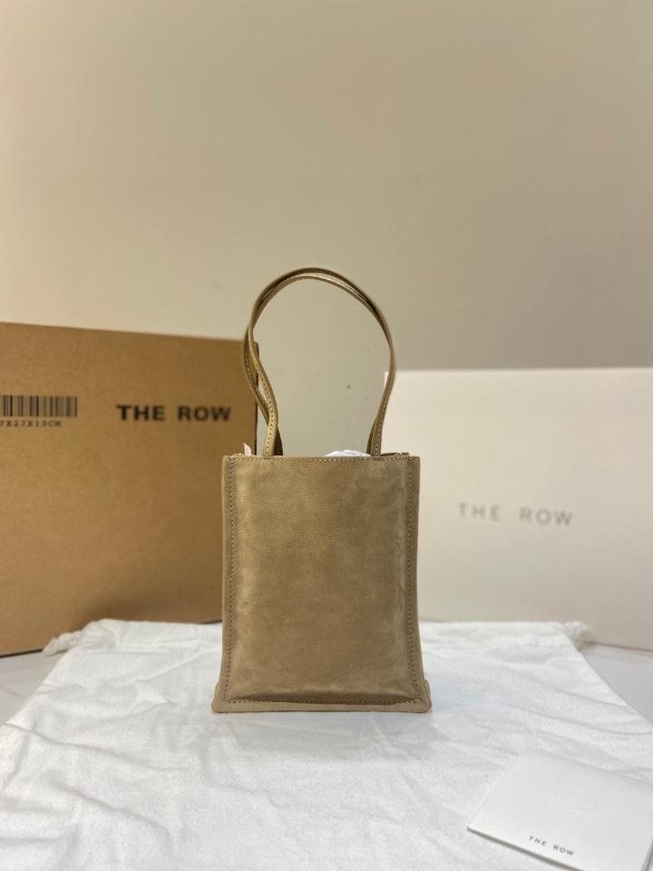The Row Small To Go Tote Bag in Nubuck Mustard 15✖️4✖️18cm-duoc-ban-tai-Hvip Bags and Accessories