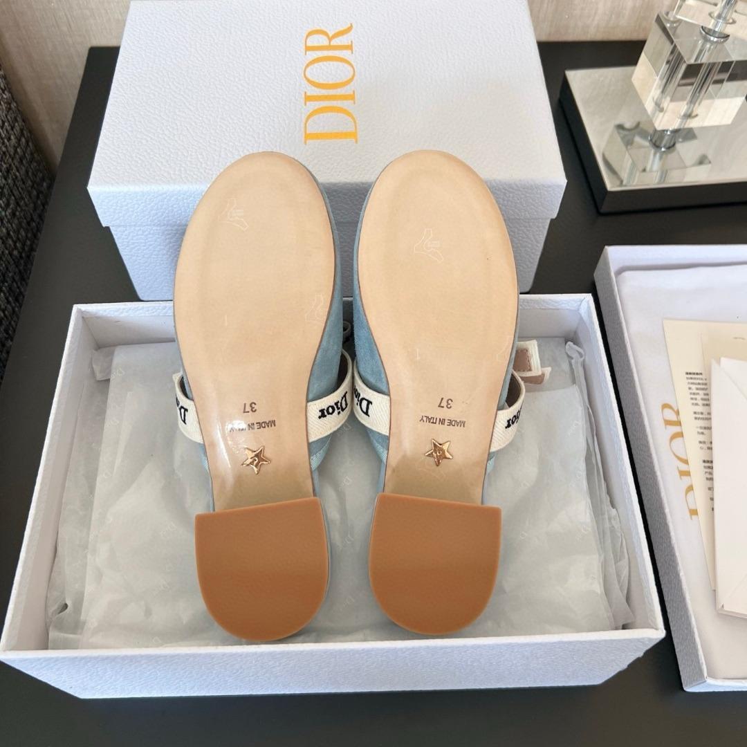 Dior J'Adior Heeled Slide leather-duoc-ban-tai-Hvip Shoes and Clothes