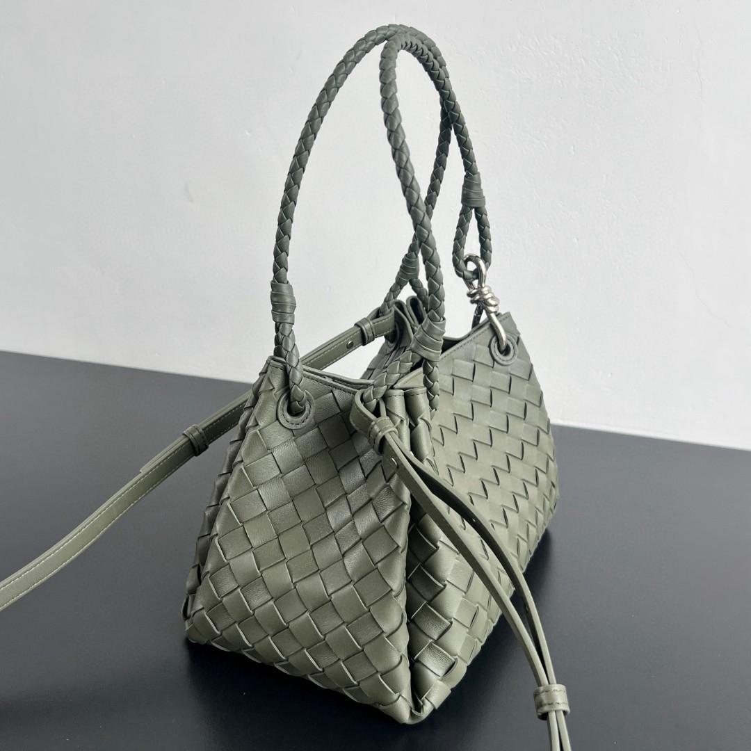 Bottega Veneta medium Parachute Pickle 835921 29.5X18.5X17.5cm-duoc-ban-tai-Hvip Bags and Accessories