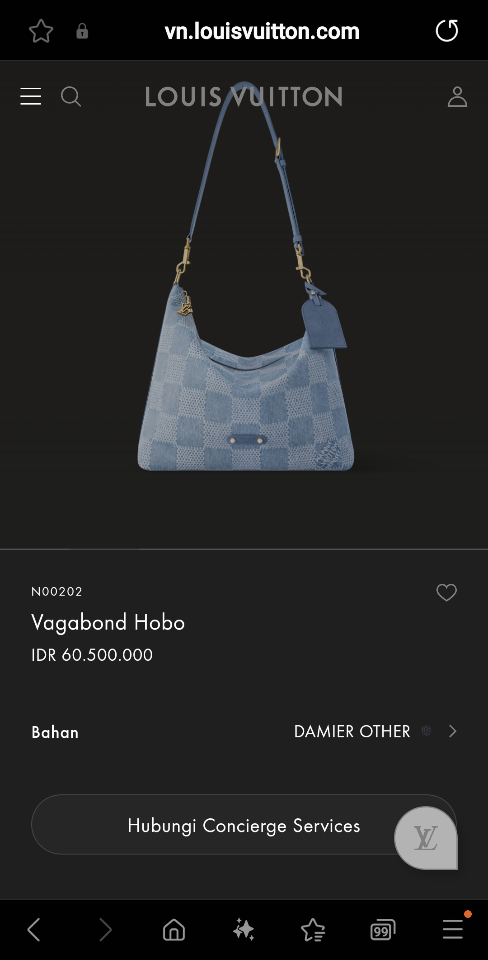 Louis Vuitton N00202
Vagabond Hobo 35 x 12 x 38cm Sao chép-duoc-ban-tai-Hvip Bags and Accessories