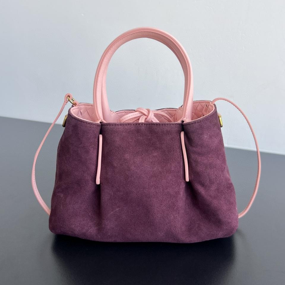 Bottega Veneta  Small Pinacoteca Rose/barolo  819004 15*24*12cm-duoc-ban-tai-Hvip Bags and Accessories