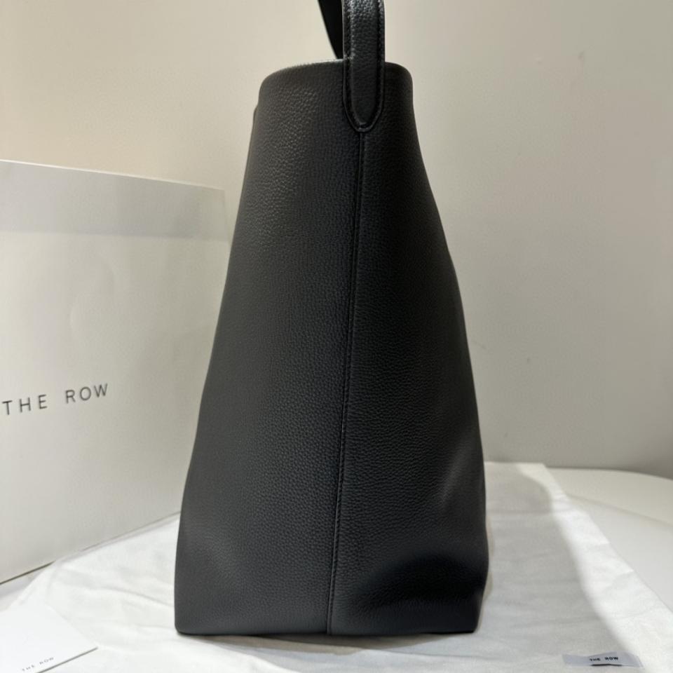 The Row Large N/S Park Tote in Leather black  44X38X21cm -25cm -duoc-ban-tai-Hvip Bags and Accessories