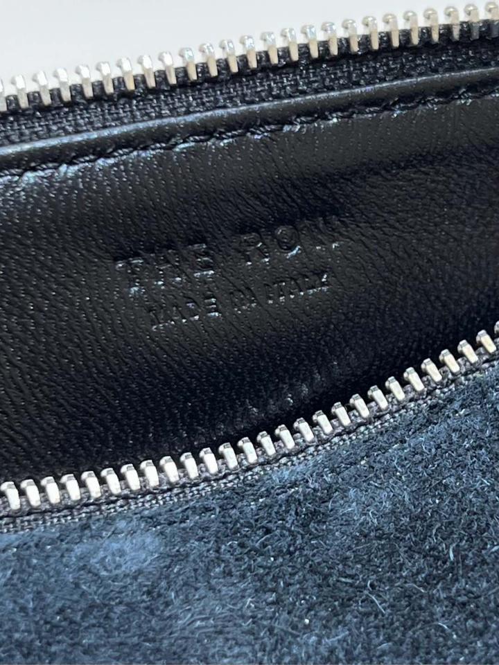 The Row 90's Bag in Nubuck dark black 19.5x10x8cm -duoc-ban-tai-Hvip Bags and Accessories