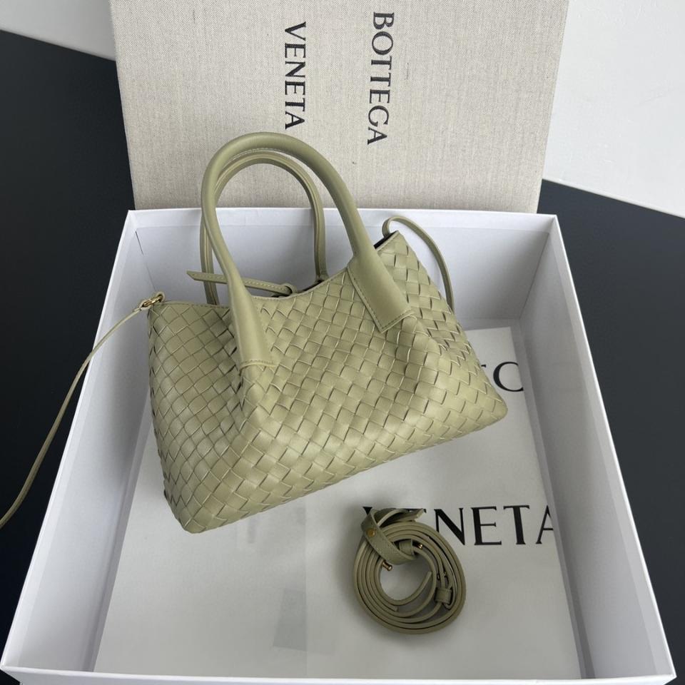 Bottega Veneta  Small Pinacoteca khakhi green  819004 15*24*12cm-duoc-ban-tai-Hvip Bags and Accessories