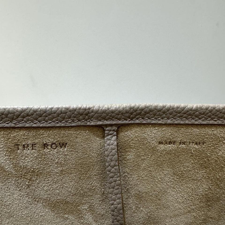 The Row Large N/S Park Tote in Leather Dark Taupe 44X38X21cm -25cm -duoc-ban-tai-Hvip Bags and Accessories