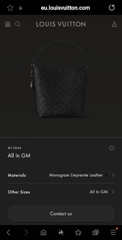 Louis Vuitton M13044
All In GM 26 x 31 x 18 cm L1-duoc-ban-tai-Hvip Bags and Accessories