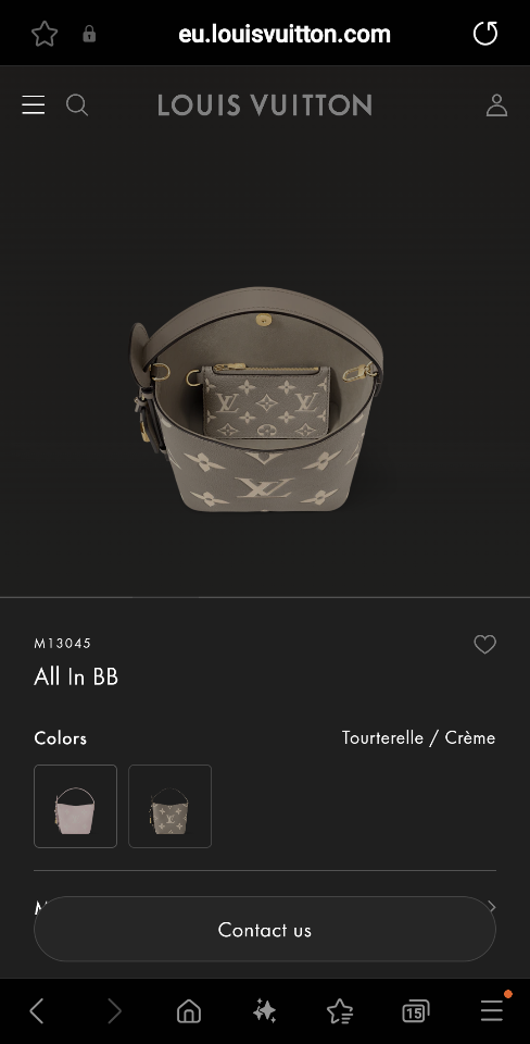 Louis Vuitton M13045 All In BB 16 x 18 x 12 cm (1-4)-duoc-ban-tai-Hvip Bags and Accessories