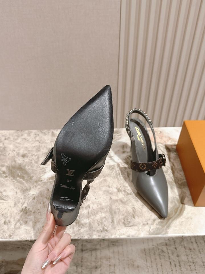 Louis Vuitton 1AHL38
LV Vibe Slingback Pump 85mm grey (1) -duoc-ban-tai-Hvip Shoes and Clothes