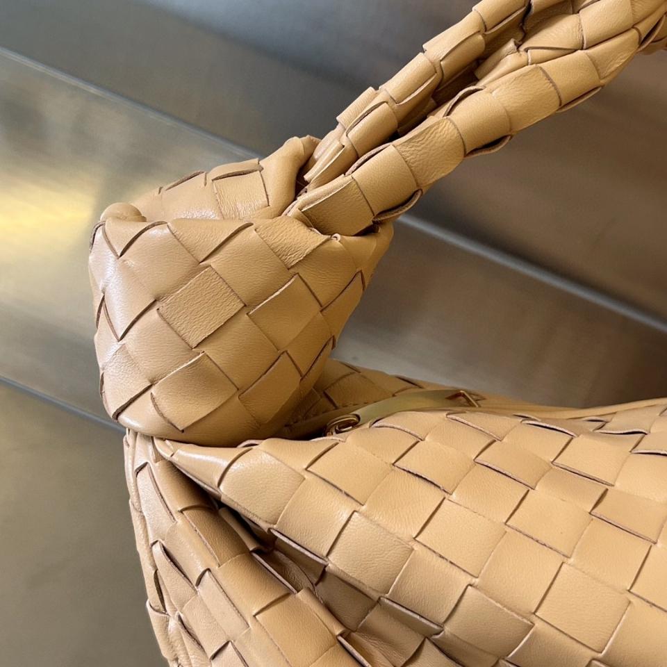 Bottega Veneta Jodie light beige  600261 48x40x16cm-duoc-ban-tai-Hvip Bags and Accessories