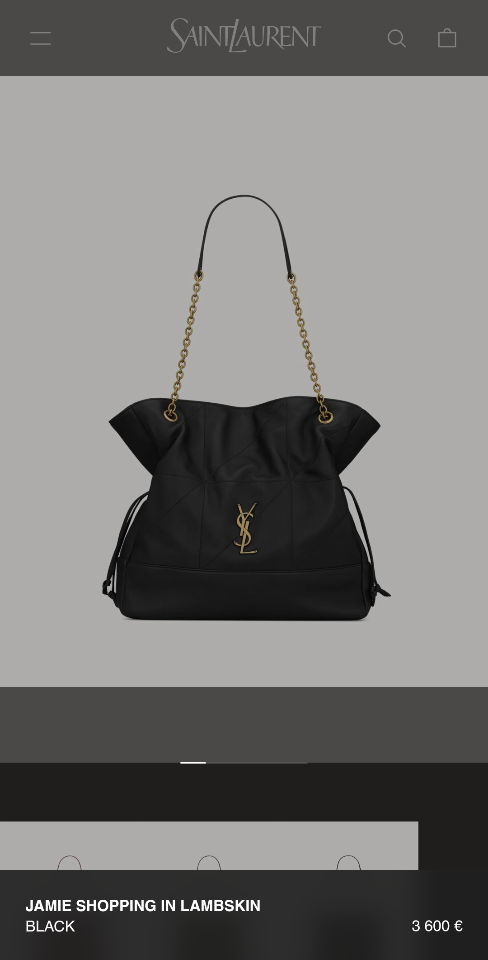 Saint Laurent JAMIE SHOPPING Medium in lambskin
BLACK 809824 35x35×10cm (1)-duoc-ban-tai-Hvip Bags and Accessories