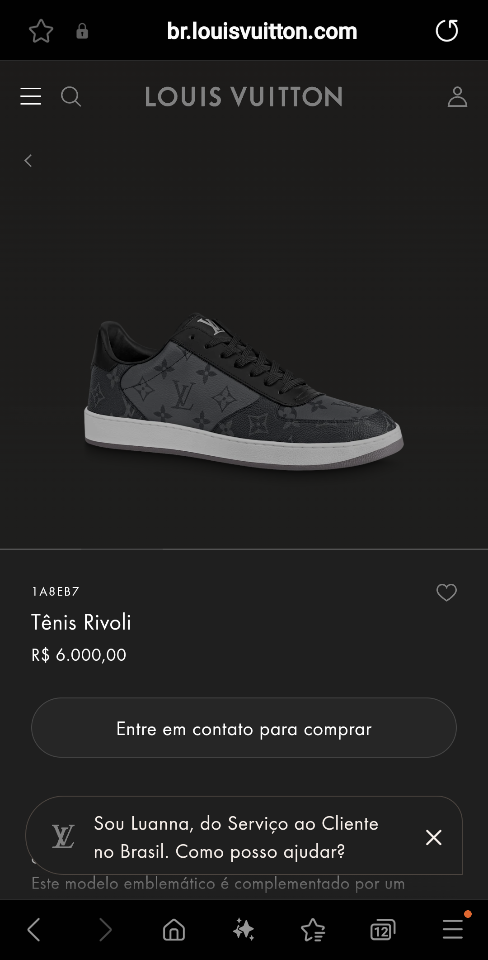 Louis Vuitton 1A8EB7
Rivoli Sneaker (N1) -duoc-ban-tai-Hvip Shoes and Clothes