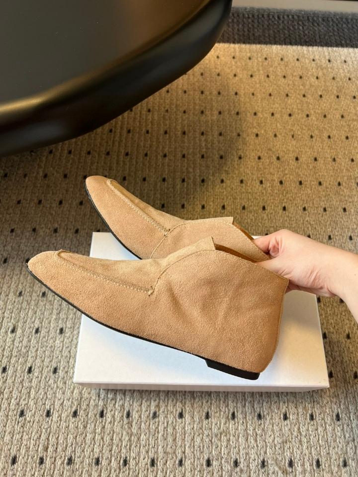 Toteme Loafer boots beige 244-WAS0162 (1)-duoc-ban-tai-Hvip Shoes and Clothes