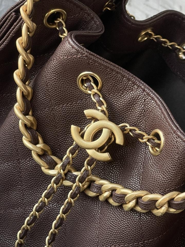 CHANEL 25 Small Handbag grained Calfskin & gold-tone tone Metal,dark burgundy AS5293 30-26-14cm-duoc-ban-tai-Hvip Bags and Accessories