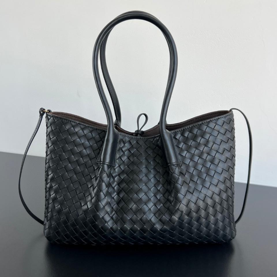 Bottega Veneta Pinacoteca black/fondant 854371 34*20*14cm-duoc-ban-tai-Hvip Bags and Accessories