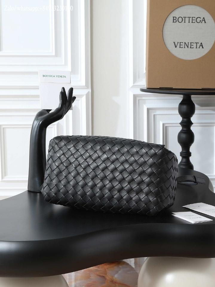 Bottega Veneta medium Parachute black  835921 29.5x17.5x18.5cm -duoc-ban-tai-Hvip Bags and Accessories
