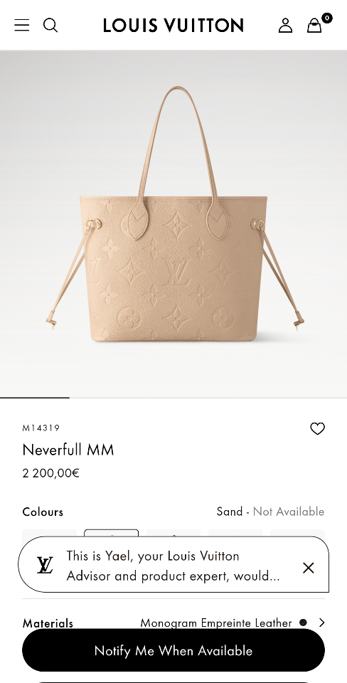 Louis Vuitton M14319. Neverfull MM Tote Bag 31 x 28 x 14cm-duoc-ban-tai-Hvip Bags and Accessories