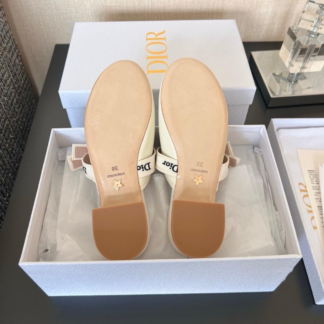 Dior J'Adior Heeled Slide leather-duoc-ban-tai-Hvip Shoes and Clothes