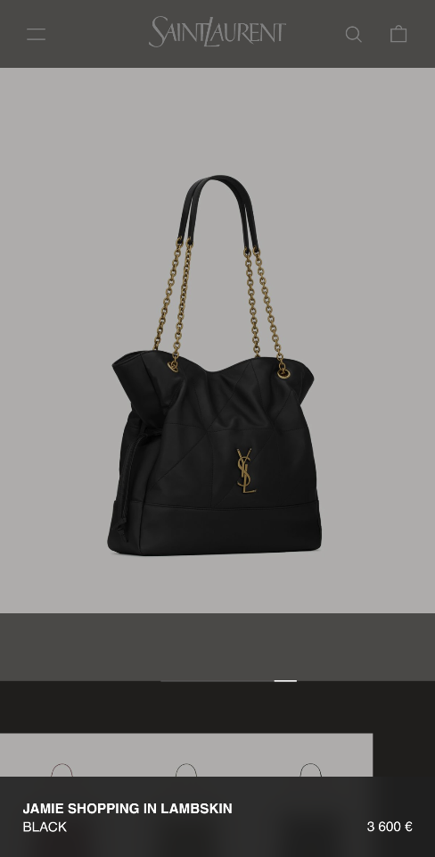 Saint Laurent JAMIE SHOPPING Medium in lambskin
BLACK 809824 35x35×10cm (1)-duoc-ban-tai-Hvip Bags and Accessories