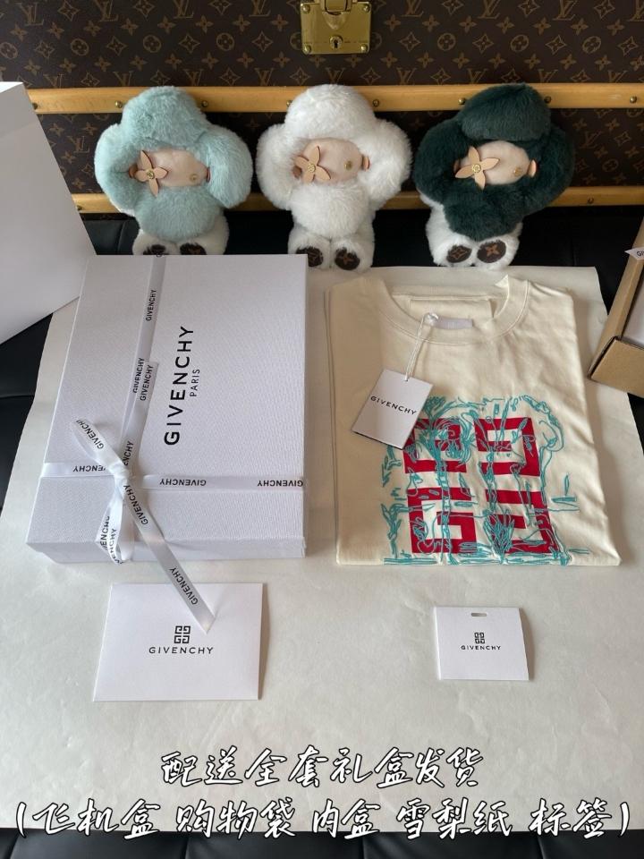 Givenchy 4G t-shirt in cotton BM71MG3YQD105-duoc-ban-tai-Hvip Shoes and Clothes