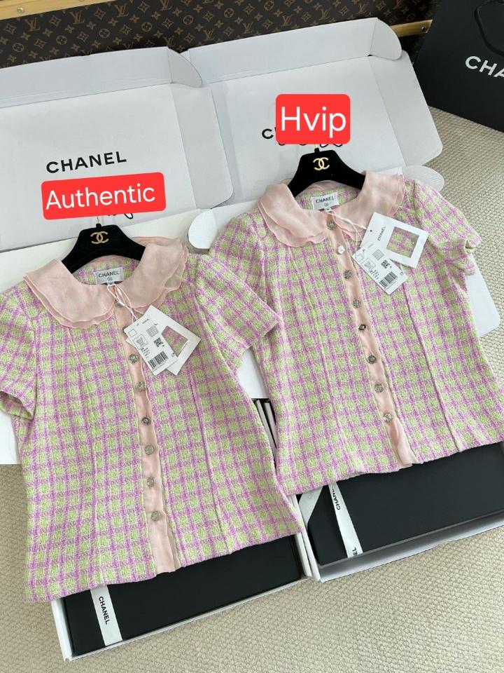 Chanel Top
 
Cotton Tweed 
Pink & Light Green-duoc-ban-tai-Hvip Shoes and Clothes