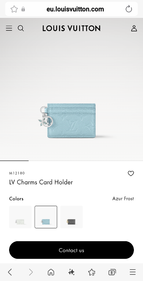 Louis Vuitton M12180
LV Charms Card Holder-duoc-ban-tai-Hvip Bags and Accessories