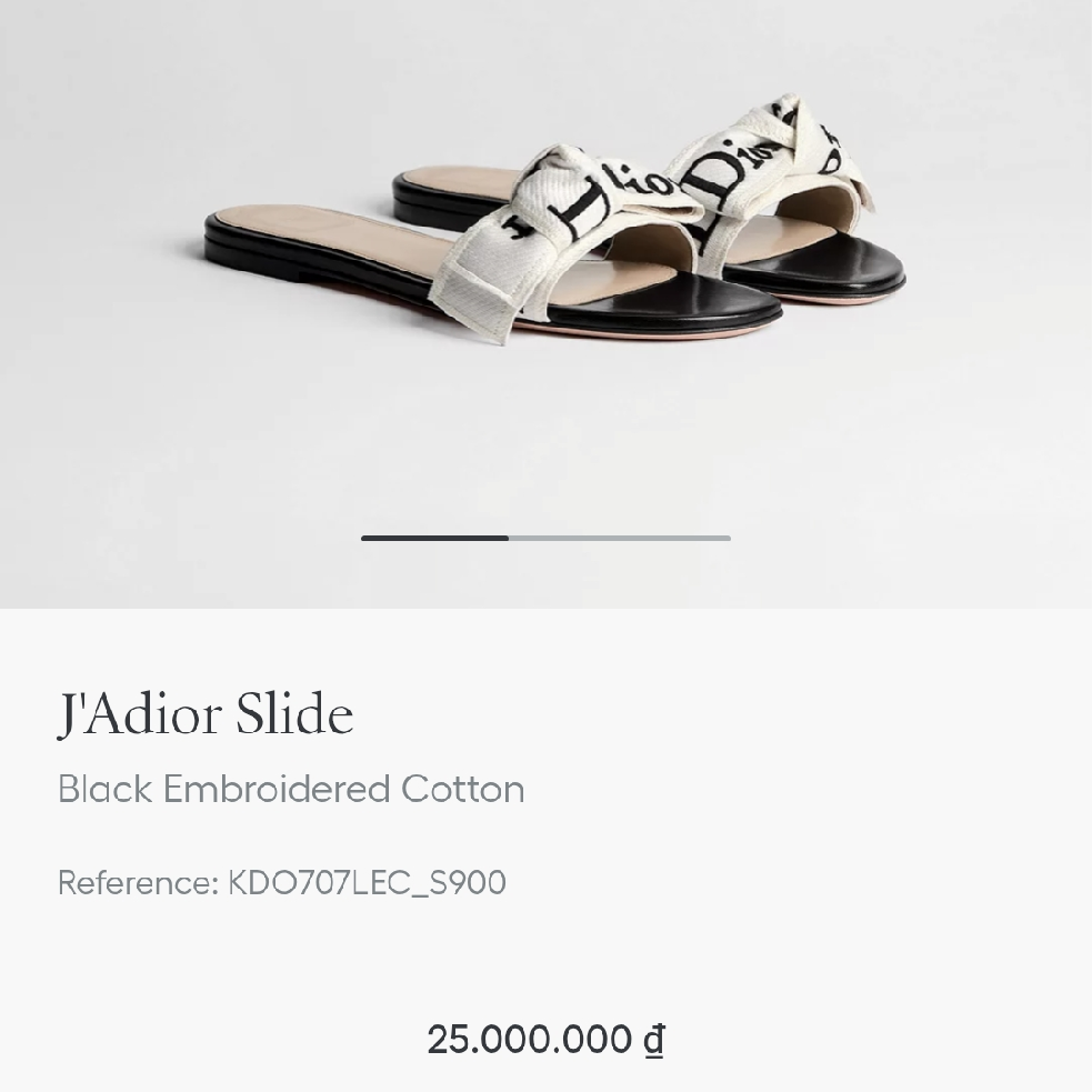 Dior J'Adior Slide Embroidered Cotton-duoc-ban-tai-Hvip Shoes and Clothes