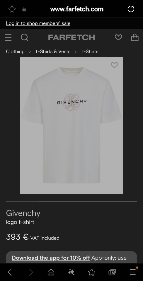 Givenchy
logo t-shirt white BM71MG3YR-duoc-ban-tai-Hvip Shoes and Clothes