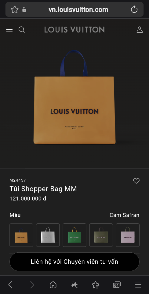 Louis Vuitton M24457
Túi Shopper Bag MM 40.0 x 32.0 x 16.0cm-duoc-ban-tai-Hvip Bags and Accessories