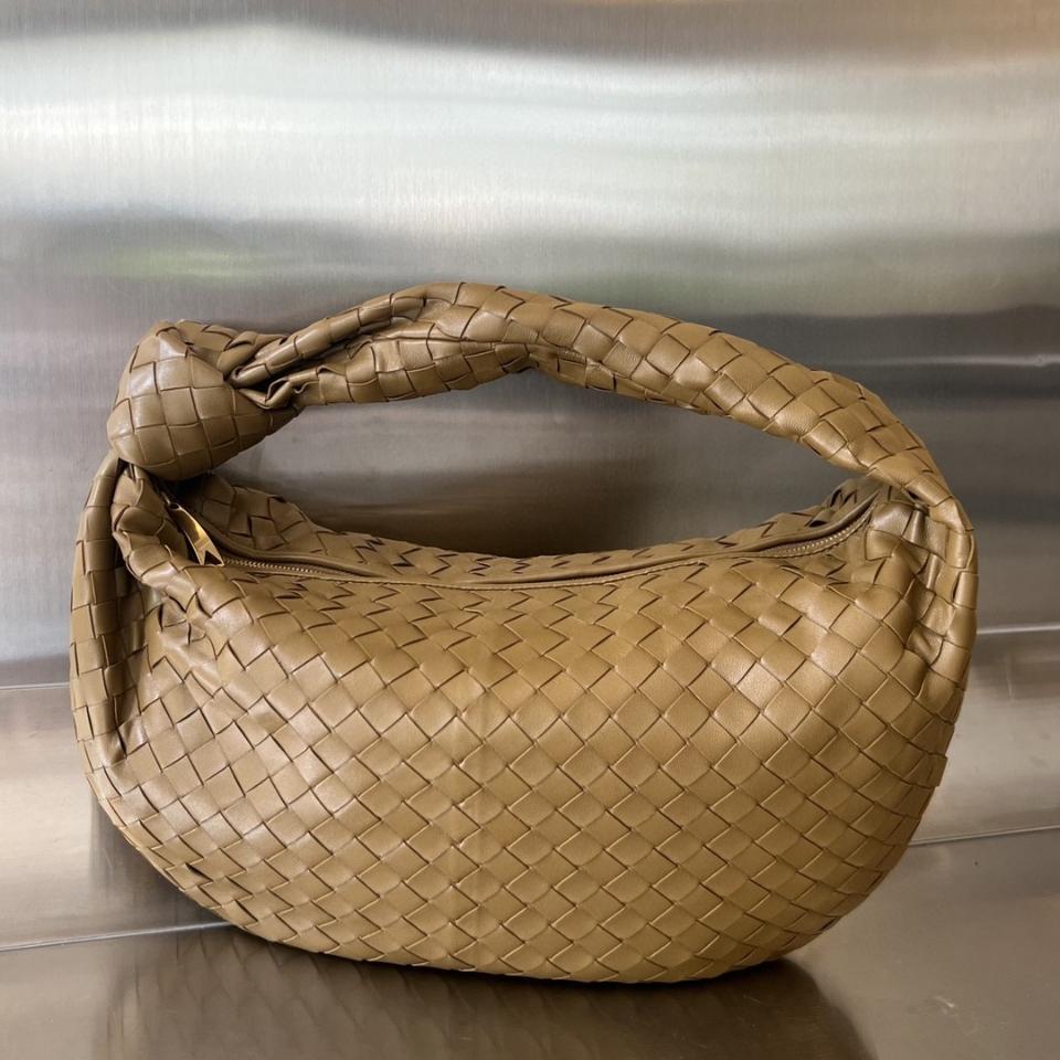 Bottega Veneta Jodie dark beige 600261 48x40x16cm-duoc-ban-tai-Hvip Bags and Accessories