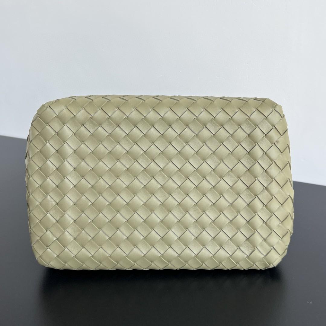 Bottega Veneta Large Parachute olive green 796571 30X26X20cm-duoc-ban-tai-Hvip Bags and Accessories