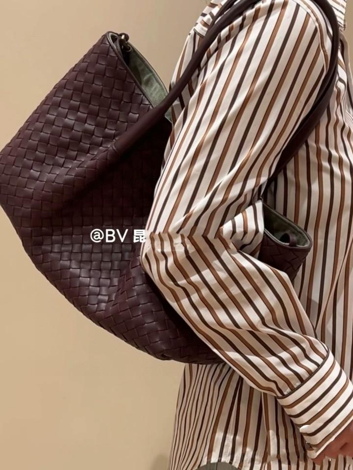 Bottega Veneta Pinacoteca Dark barolo/pickle 854371 34*20*14cm-duoc-ban-tai-Hvip Bags and Accessories