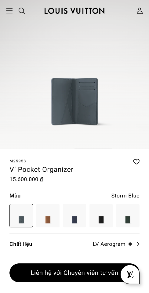 Louis Vuitton M25953
Ví Pocket Organizer-duoc-ban-tai-Hvip Bags and Accessories