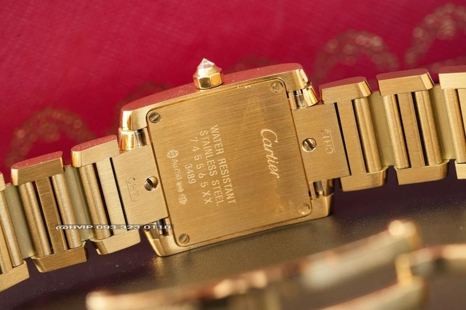 Cartier Tank Française watch
Small model, quartz movement, yellow gold, diamonds WJTA0039-duoc-ban-tai-Hvip Bags and Accessories