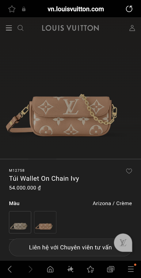 Louis Vuitton M12758
Túi Wallet On Chain Ivy 23.5 x 12.0 x 4.3cm L1 -duoc-ban-tai-Hvip Bags and Accessories