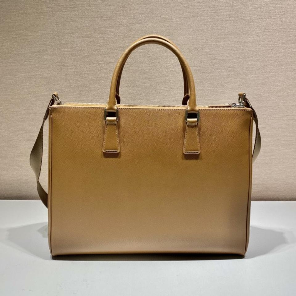 Prada Galleria Saffiano bag 2VG061 desert 39x29x9cm -duoc-ban-tai-Hvip Bags and Accessories