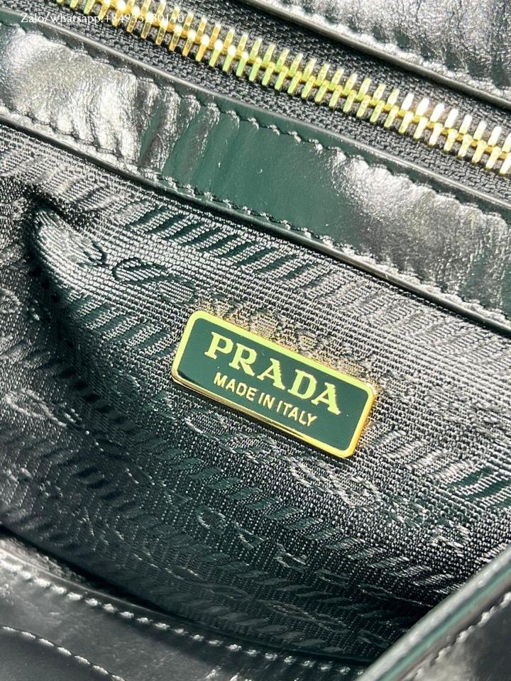 Prada Medium should bag in black calfskin 1BD376 31x15x12cm-duoc-ban-tai-Hvip Bags and Accessories