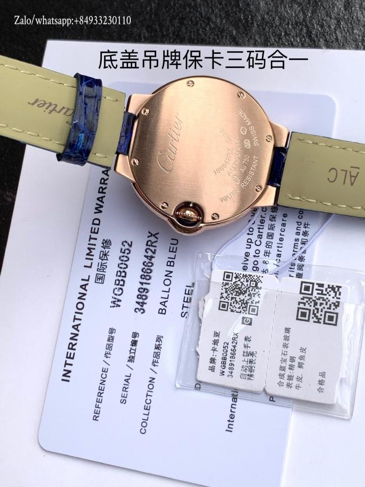Cartier Ballon Bleu de Cartier watch 33mm WGBB0052  -duoc-ban-tai-Hvip Bags and Accessories