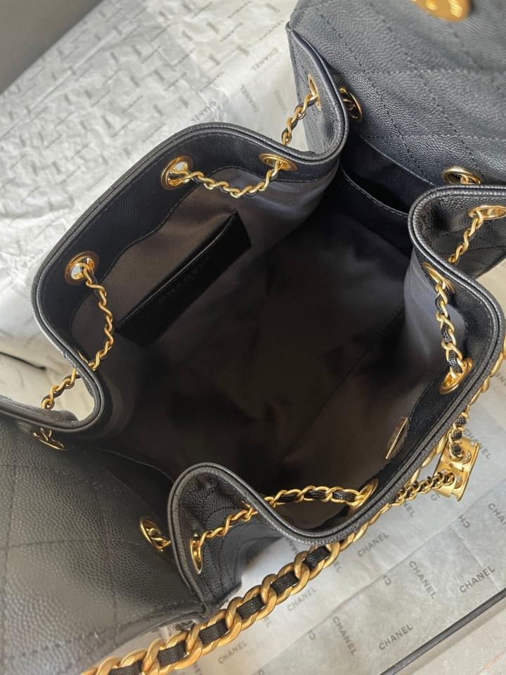 CHANEL 25 Small Handbag grained Calfskin & gold-tone tone Metal,black AS5293 30-26-14cm-duoc-ban-tai-Hvip Bags and Accessories