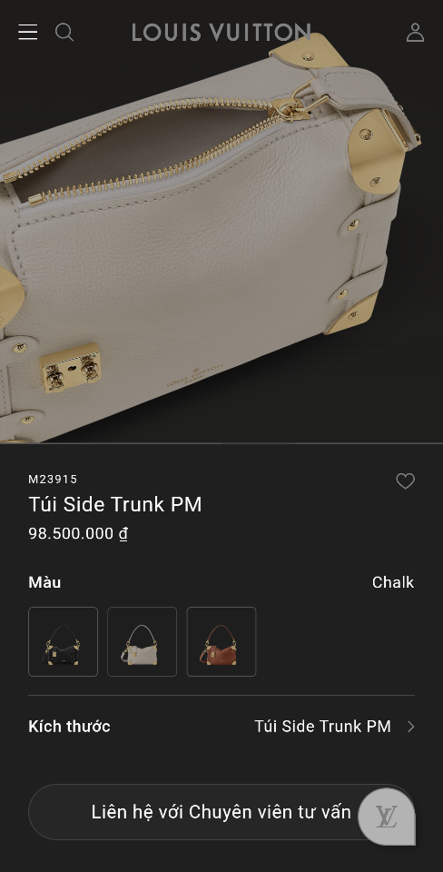 Louis Vuitton M23915
Túi Side Trunk PM 15*12.5*8CM L1-duoc-ban-tai-Hvip Bags and Accessories